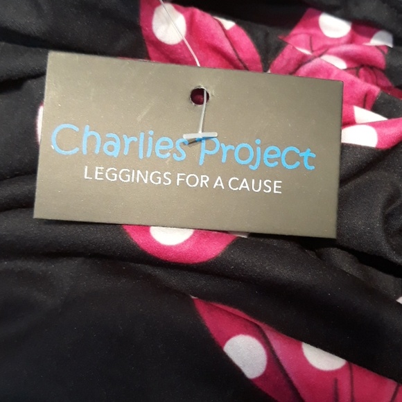 NWT Charlie project leggings Minni pink - Picture 4 of 7